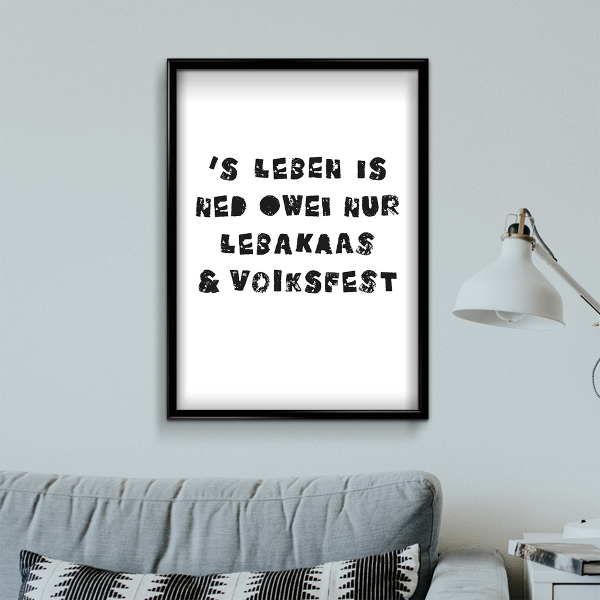 Poster "Lebakaas & Voiksfest"