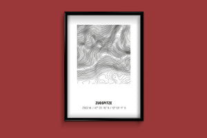 Poster "Zugspitze"