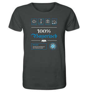 T-Shirt "100% Bayerisch" (Dark)