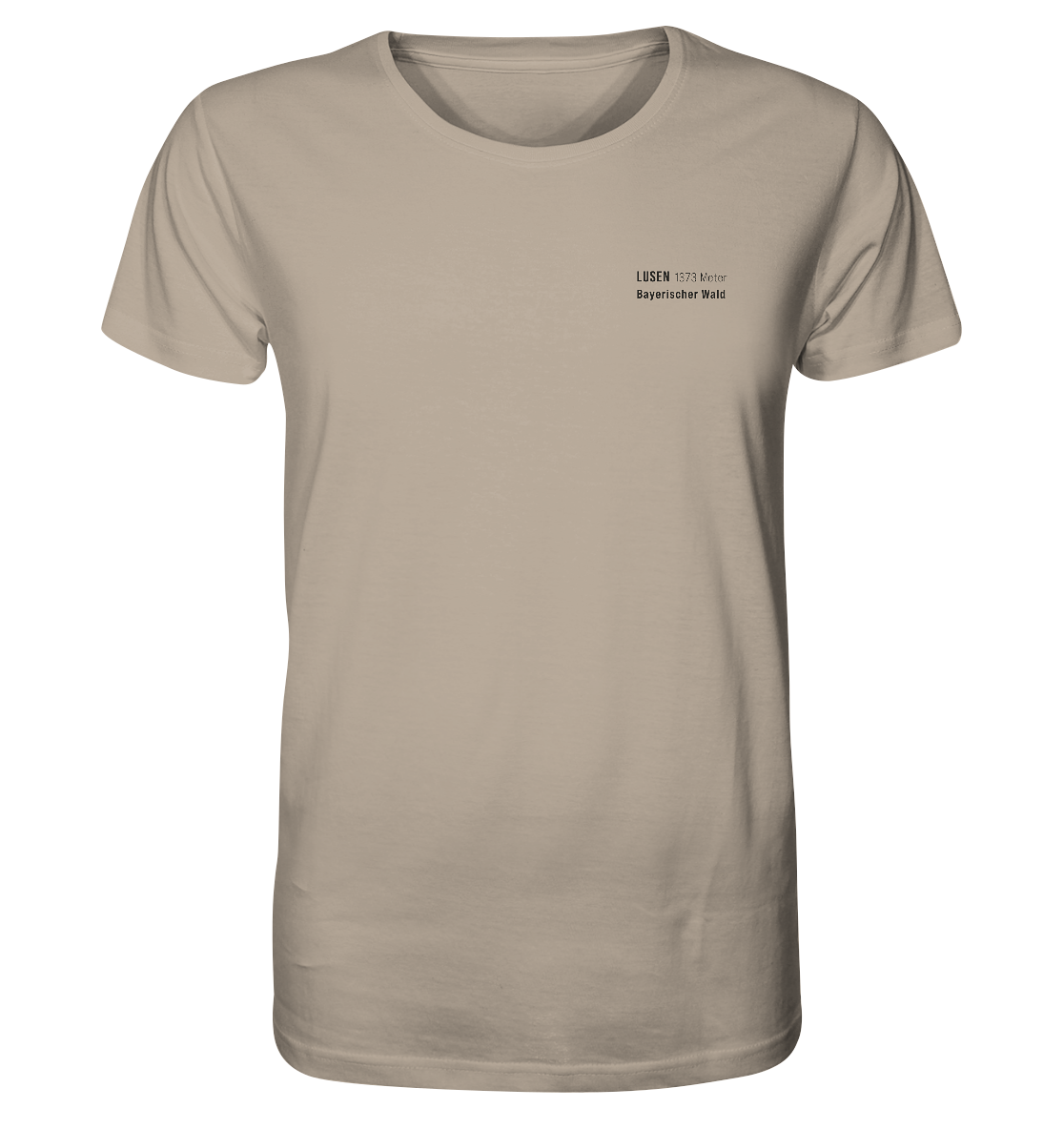 T-Shirt "Topografie Lusen"